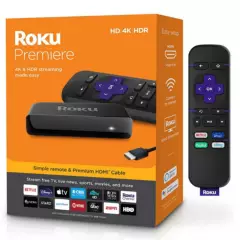 ROKU - Reproductor Roku Premiere 4K HDR Control Remoto Convertidor Smart Tv