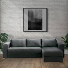 KAIU HOME - sofa esquinero super top tela extra suave
