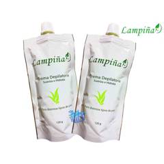 LAMPINA - Crema de depilacion Corporal Lampiña X2