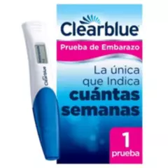 CLEARBLUE - Prueba De Embarazo Digital Clearblue