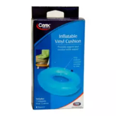 CAREX - Cojín Coxis Carex Inflable Vinilo Azul