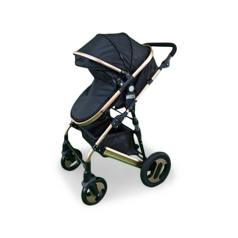 Coche para bebe capota expandible fino reversible Cafe 701-3 GENERICO