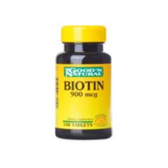 GOOD NATURAL - Biotin 900mcg Good Natural X 100 Tabletas