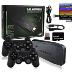 GENERICO - Consola M8 Juegos Inalámbrica Game Stick Lite 4K 64gb Ps1 Emuladores
