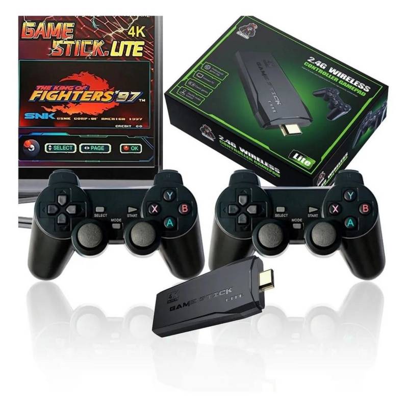 Comprar Consola Arcade Game Stick Lite - En 4K - 2 mandos