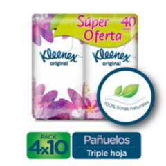KLEENEX - Oferta Pañuelos Faciales Kleenex Bolsillo X 40und