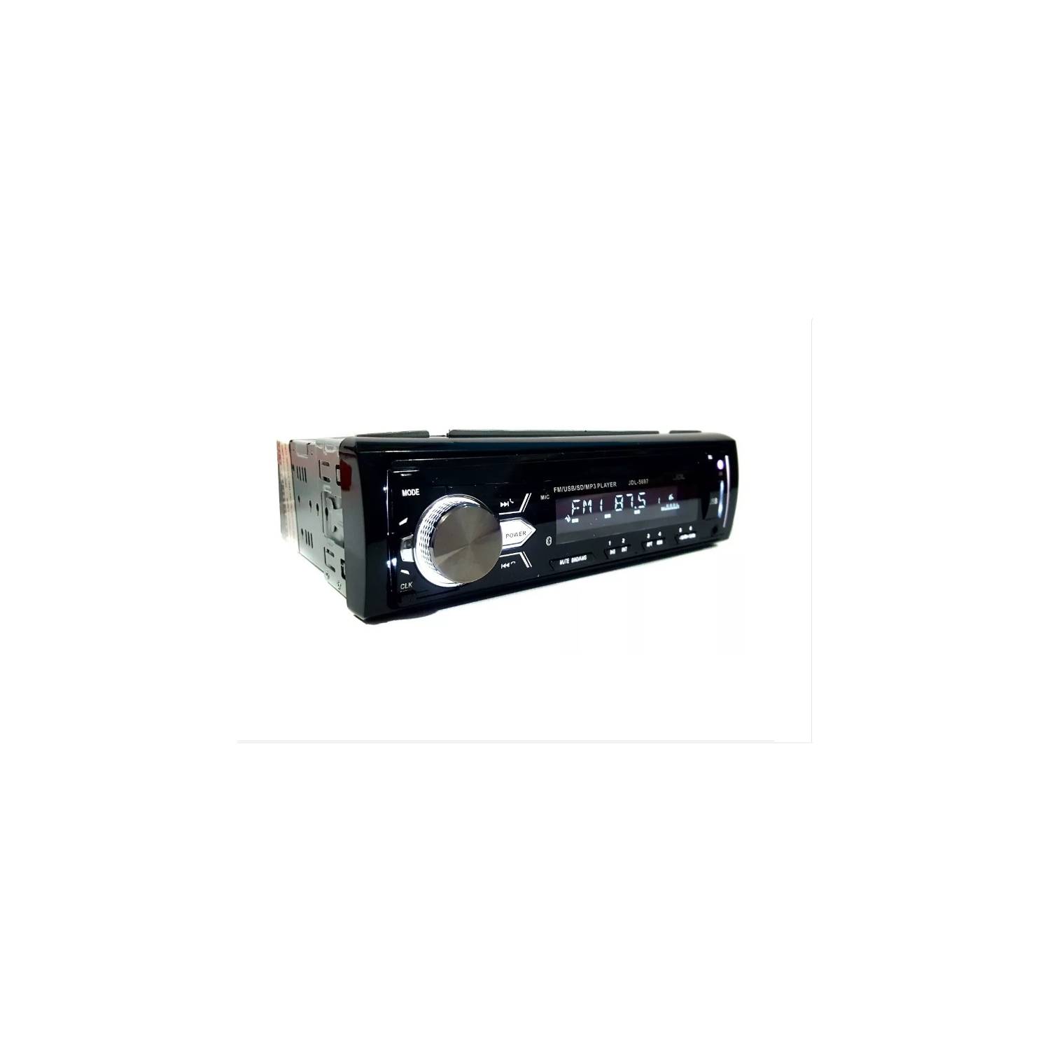 Radio Para Carro Bluetooth Usb Sd Jdl-5697 Panel Desmontable