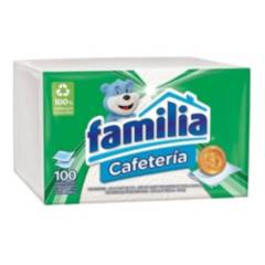 FAMILIA - Servilletas Familia Cafeteria 100 Unidades