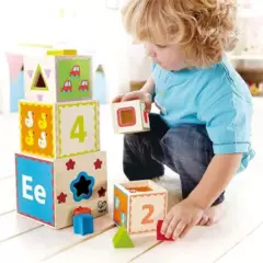 GENERICO - Juguete Didáctico Infantil Con Bloques Y Figuras De Colores