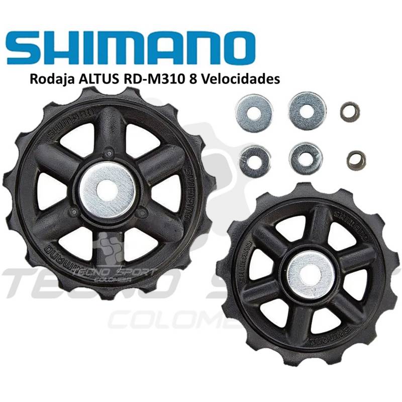 Rodajas Tensor Bicicleta Shimano Altus M310 8 Velocidades SHIMANO