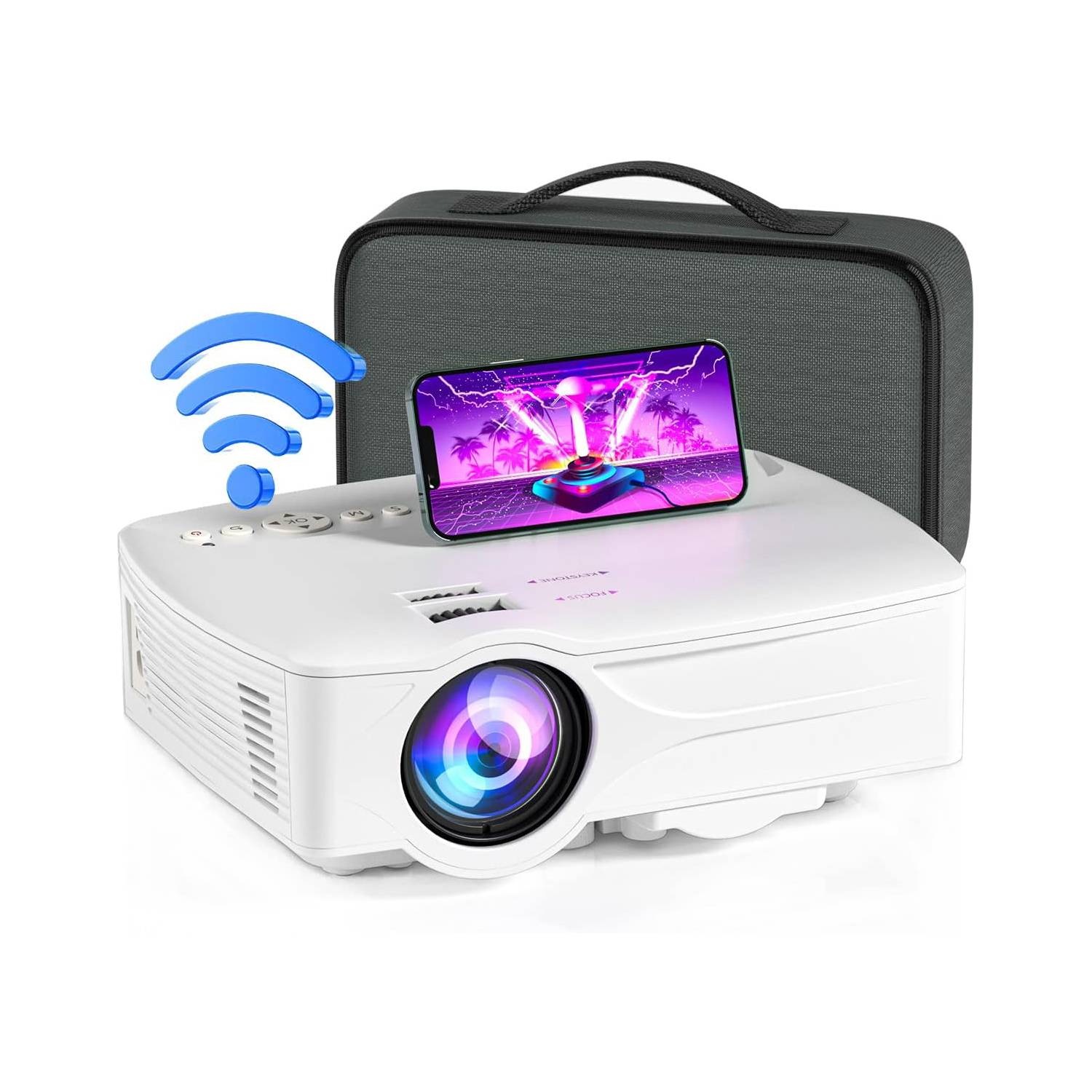 Video proyector WIFI 7500L120 plgs1080p iOS android ELEGANT