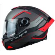 Casco para moto Tech T10 negro mate talla XL