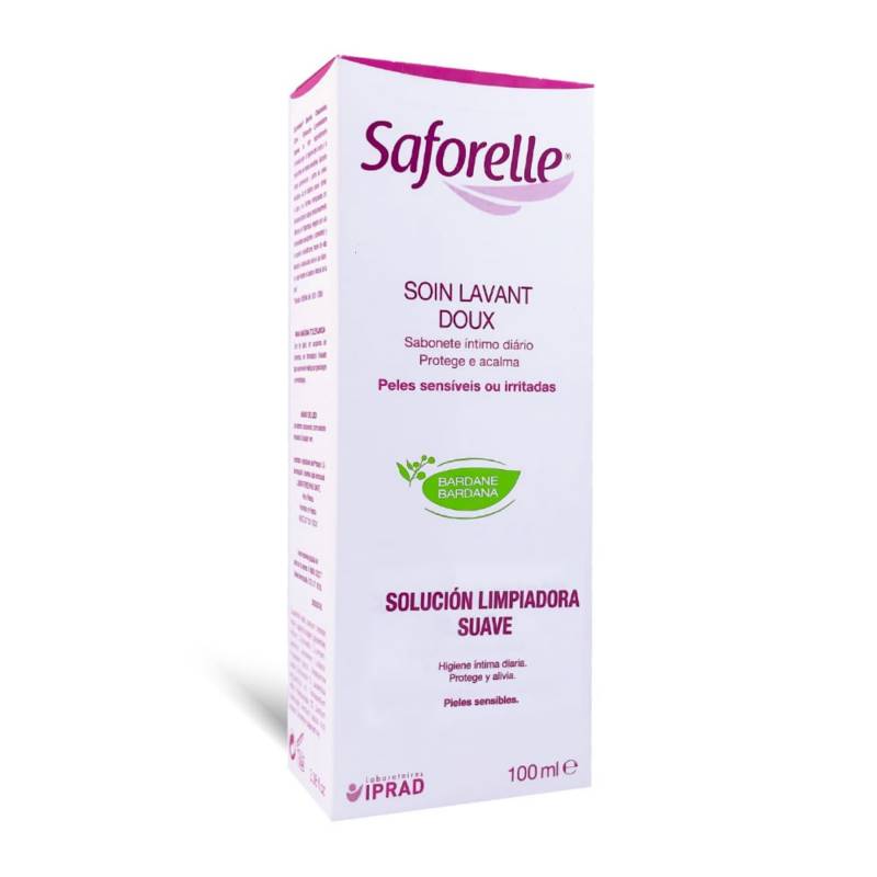 Saforelle Solucion Limpiadora Extracto Bardana X 100Ml— Farmacorp