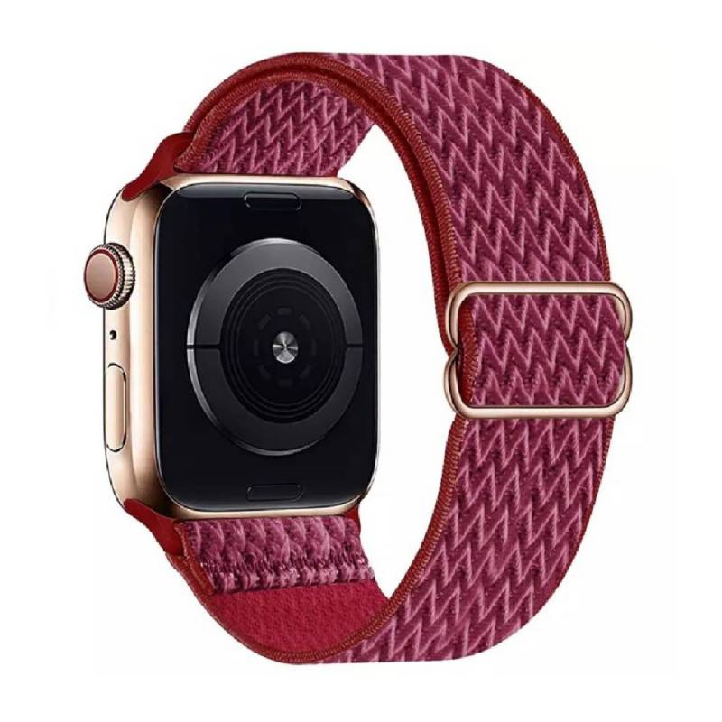 Pulso Nylon Wave para Iwatch Tama o 384041mm Wine Red. GENERICO