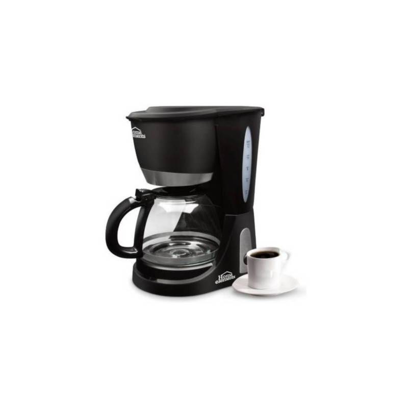 Cafetera Electrica 12 Tazas Mod He7031A Home Elements - Distrihogar