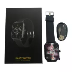 GENERICO - Smartwatch F024 - Negro para iOS o Android
