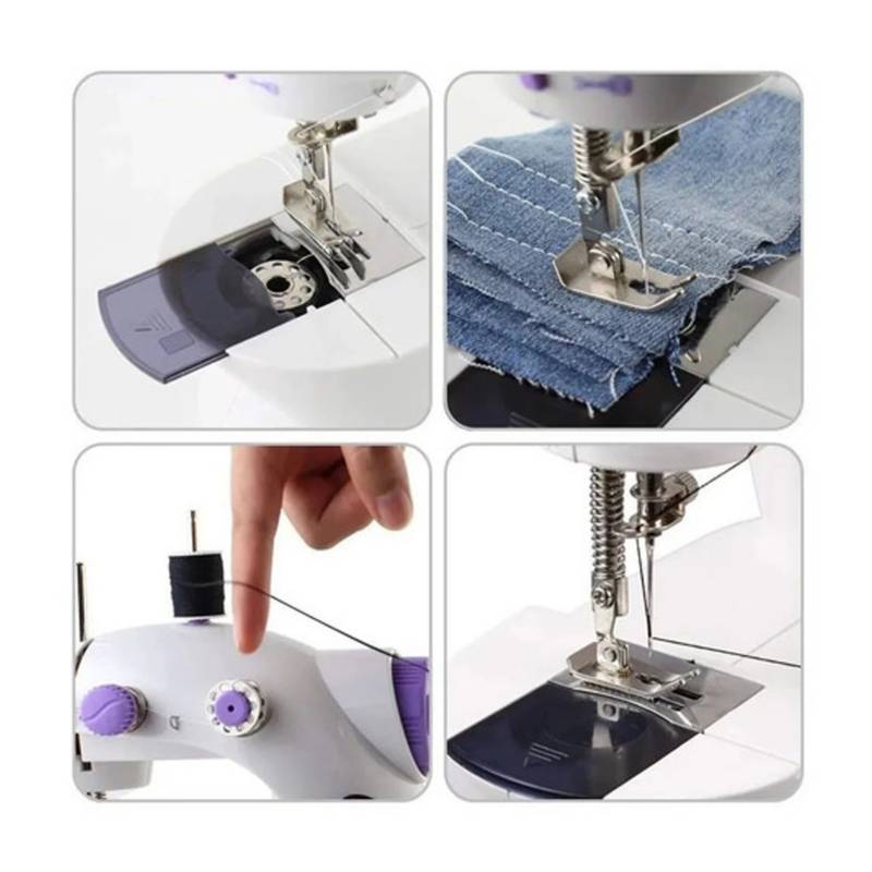 Maquina de Coser Mini Sewing Machine 4 en 1 Portátil GENERICO