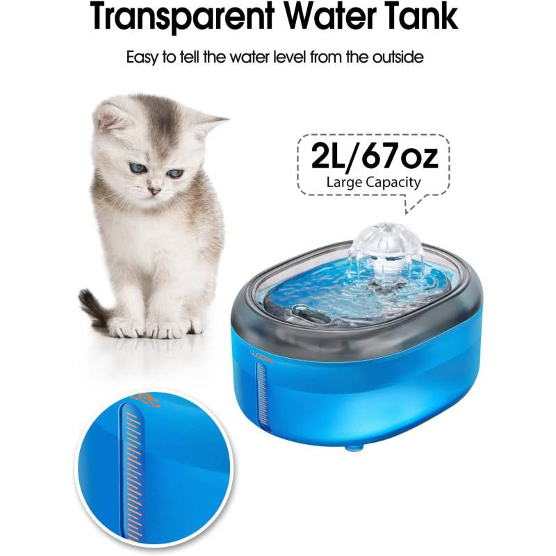 Bebedero Fuente Dispensador Agua Electrica Gatos Perro – El Arca Pet