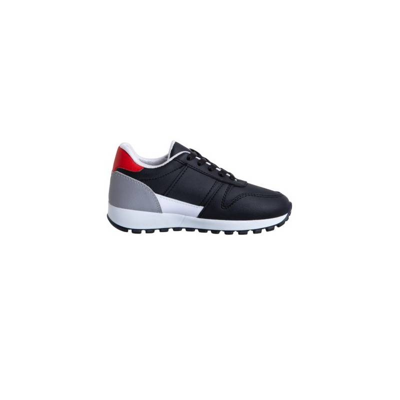 Zapatos Casuales Tipo Sneaker Para Ni o Smartfit Payless Negro