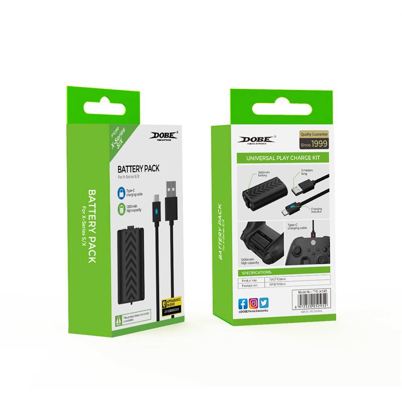 Batería Recargable XBOX Series + Cable USB-C