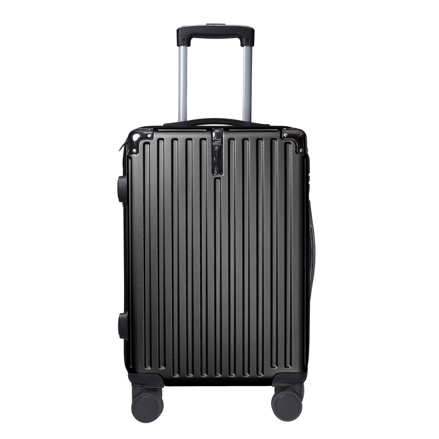 Báscula para maletas (negro, ABS, metal, poliéster, 68g) como  regalos-publicitarios en