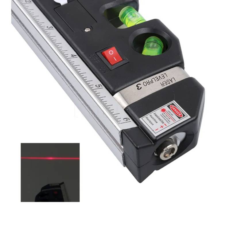 Nivel Laser Verde De Tres Lineas Con Tripode 3,2 M PROLASER® VECTOR —  Ferretería Luma