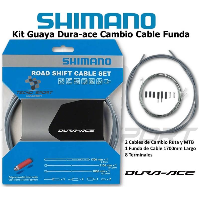 Cable De Cambio Bicicleta Shimano Mtb O Ruta 1.2 X 2100mm