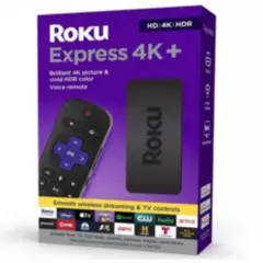 ROKU - Convertidor Smart TV Roku Express 4k HD Streaming