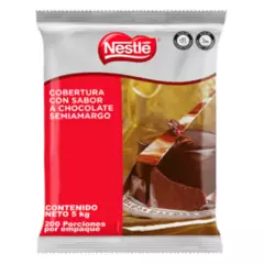 NESTLE - Cobertura Con Sabor a Chocolate Semiamargo Nestlé X 5Kg