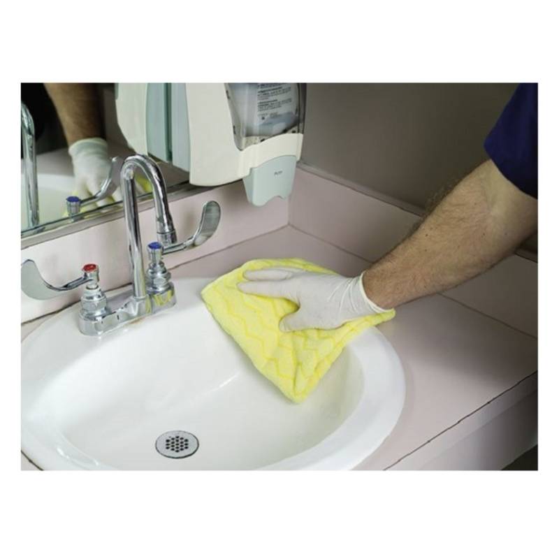 Juego de paños de microfibras para limpieza del cuarto de baño