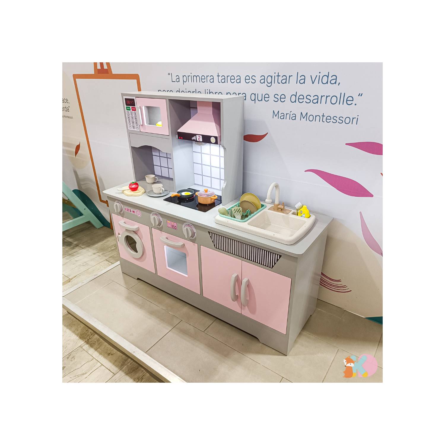 Cocina Luna Con Dispensador - Kids Decor Colombia