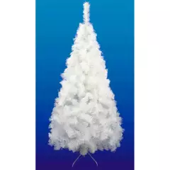 GENERICO - Arbol de Navidad Pino Siberiano 2.25m Blanco 534 Ramas GIO Home