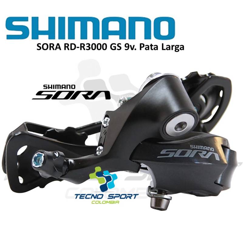 Tensor Shimano Desviador Sora R3000 Gs 9v Pata Larga Ruta SHIMANO