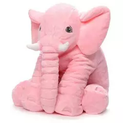 MULTIPLACE COLOMBIA - Elefante para bebe de 60 cm peluche antialergico grande Rosa