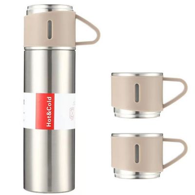 GENERICO Set Termos Para Caliente Frio Termo Café Te + 3 Tazas 500 ML…