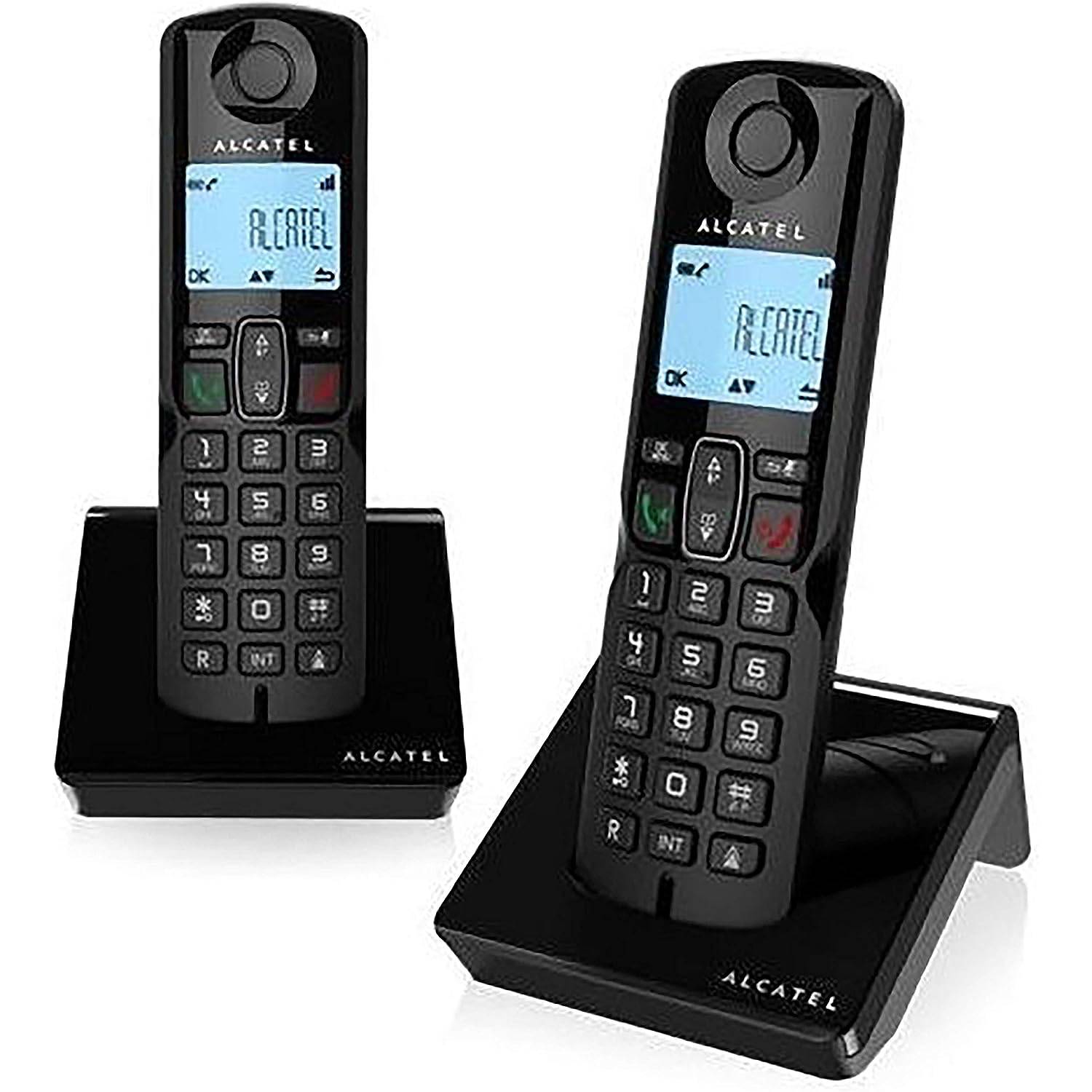 Teléfonos Fijos Inalámbricos y de Sobremesa - Alcatel T26 Negro / Teléfono  fijo ALCATEL, Negro