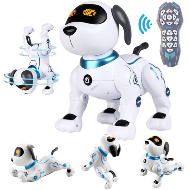 Robot interactivo de perro a control remoto para niños importado