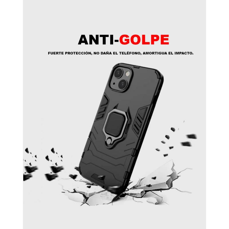 Funda Anti Golpes Anillo Compatible con Xiaomi 13 Lite Negro GENERICO