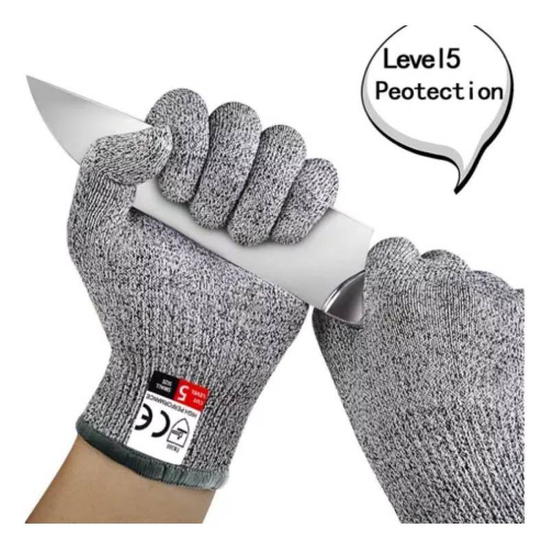 Guantes Carnicería Seguridad Nivel 5 Anticorte Cocina X2 Coco-285