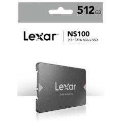 LEXAR - Disco solido ssd 512gb lexar ns100 2.5 6gbs sata