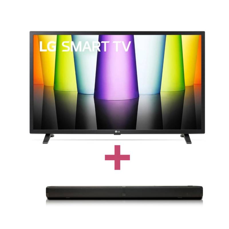 Combo TV LG 32 Pulgadas SMART TV AI ThinQ HD + Barra de Sonido
