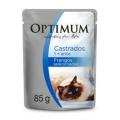 OPTIMUM - Optimum - Alimento Húmedo Para Gato Adulto Castrado