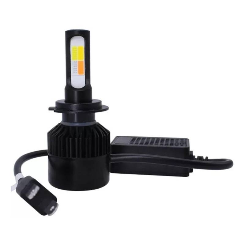 Luces Led H7 - 4 Colores (wgbf) + Strobo