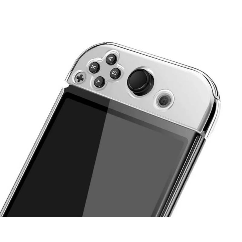 Funda transparente antipolvo para Nintendo Switch y Switch OLED,  antiarañazos, impermeable, funda protectora de acrílico transparente, caja  de