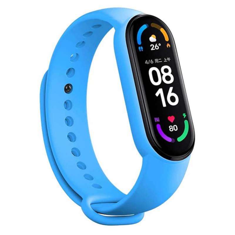 Reloj Pulsera Monitor Inteligente Salud M4 Manilla Smartwatch Azul