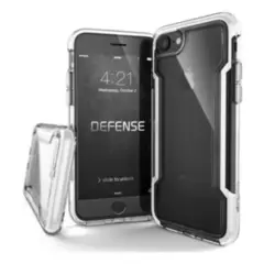 XDORIA - X-DORIA Estuche Compatible iPhone 7/8/Se 2 Defense Clear Blanco