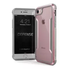 XDORIA - X-DORIA Estuche Compatible iPhone 7/8/Se 2 Defense Shield Oro Rosa