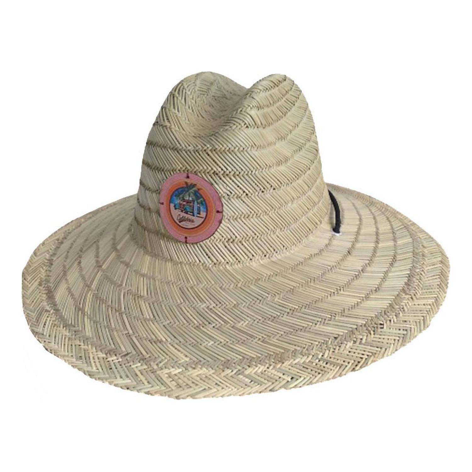 Sombrero Tipo Quiksilver Paja Artesanal Playa Hombre Mujer - Beige VELBROS