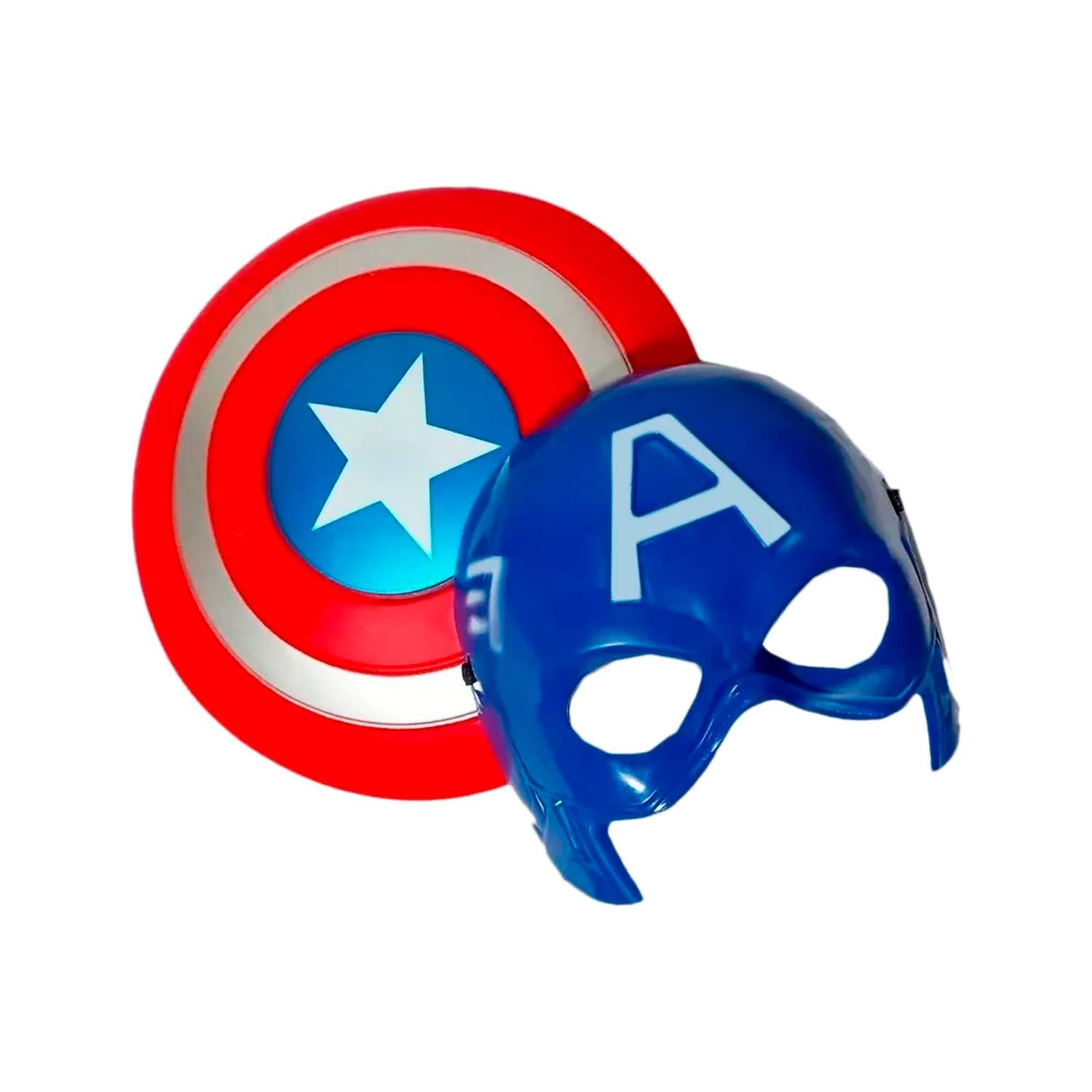 Escudo Capitan América Máscara Disfraz Cosplay Halloween GENERICO