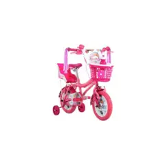 GW - Bicicleta Gw Princess Story Rin12 Para Niña 2 a 5 años Rosa